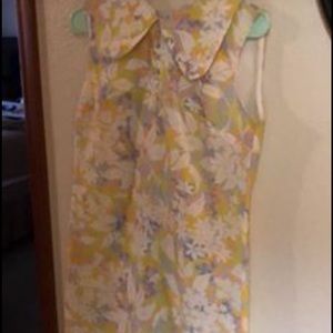 Vintage floral sun dress